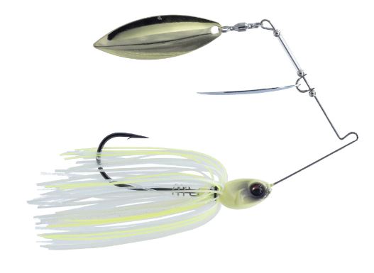 6th Sense Divine Spinnerbait - Bone Treuse Pearl