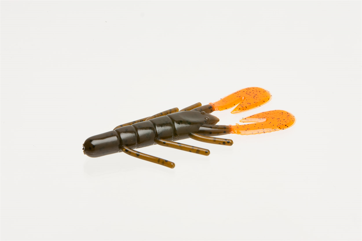 Zoom Ultravibe Speed Craw 080-132 Green Pumpkin Orange Claw