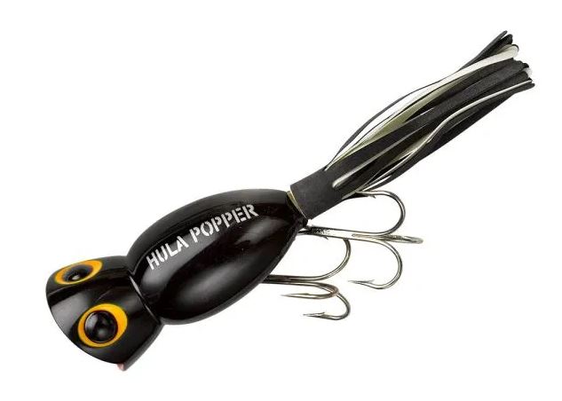 Arbogast Hula Popper - Black