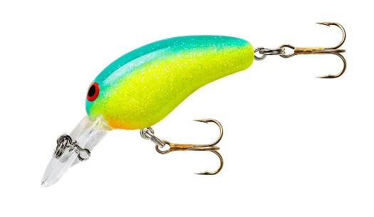 Norman Deep Tiny N - 181 Chartreuse/Blue