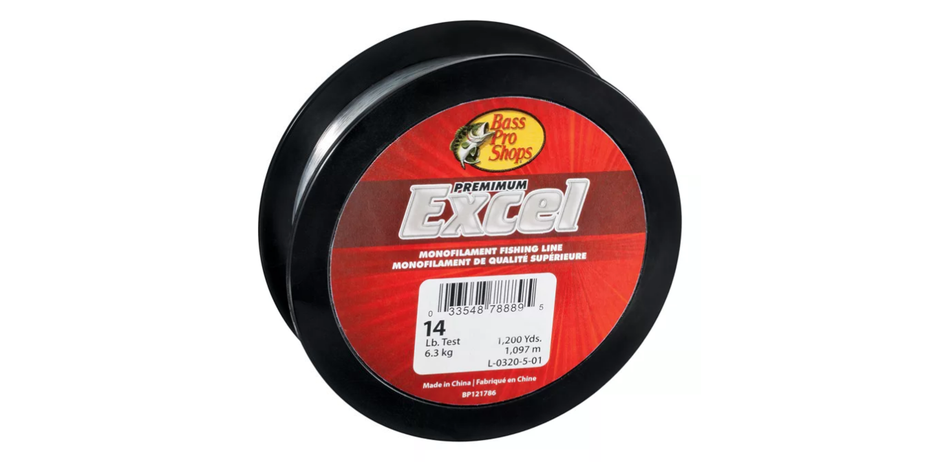 Bass Pro Shops Excel Monofilamento - Jumbo Spool