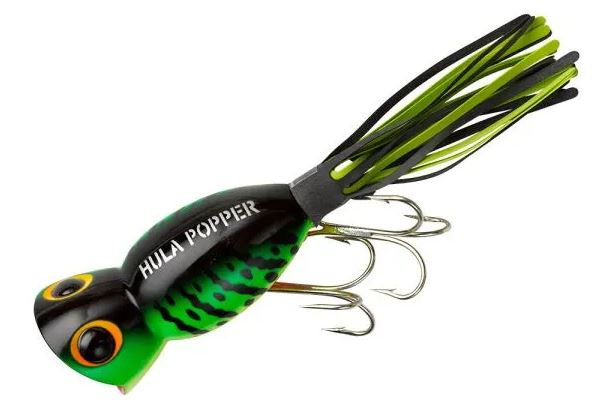 Arbogast Hula Popper - Fire Tiger