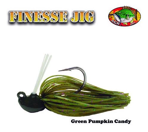 AGR Baits Finesse Jig - Green Pumpkin Candy