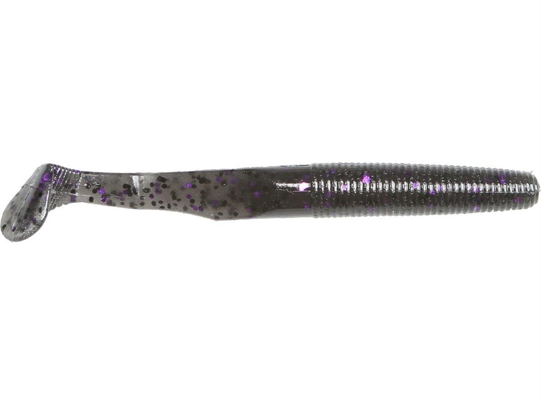 Gary Yamamoto Swim Senko 157 Smoke Black Purple Flake