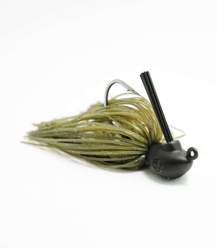 Detour Shooter Jig - Green Pumpkin Rain