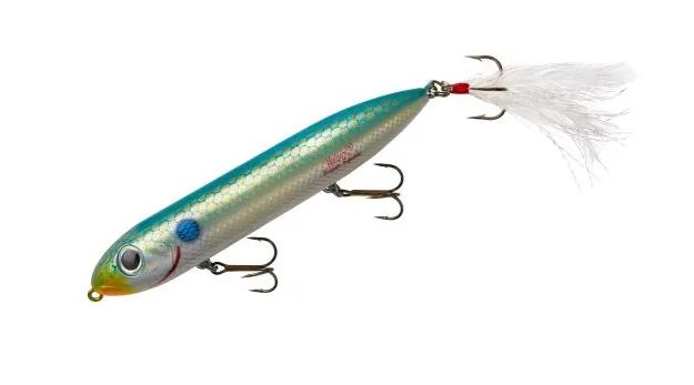 Heddon Feathered Dressed Super Spook - Lake Fork Shad