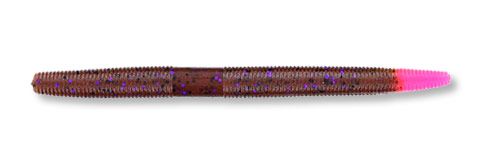 Gary Yamamoto Senko - 541 Cinnamon Brown Purple Flake w/ Methiolate