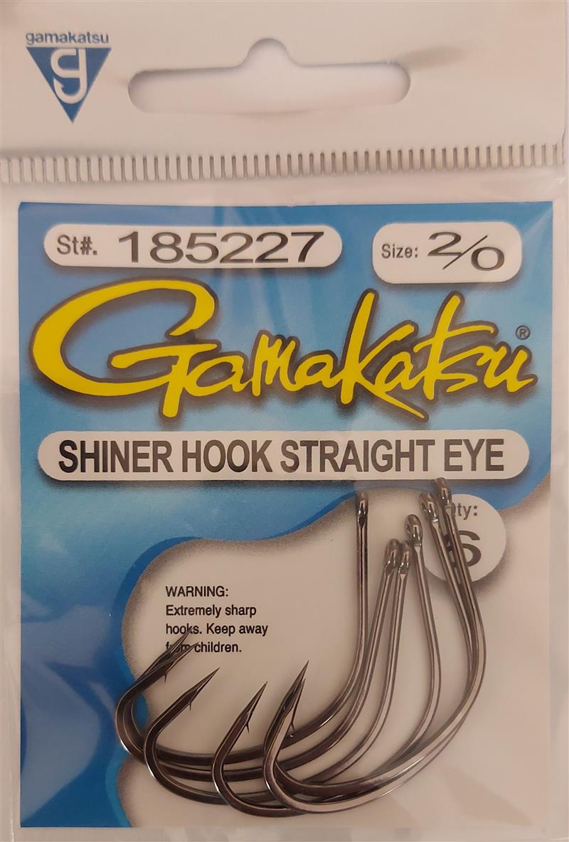 Shiner Hook Straight Eye - Grilo Pesca - Loja de Pesca e Competição