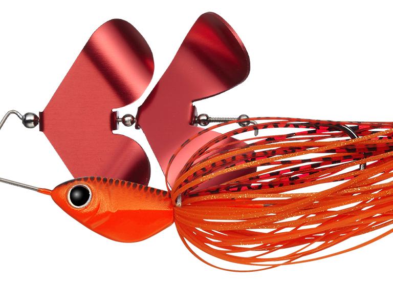 Evergreen Buzzbait Bubble Tornado - 008 Pre-Spawn Dynamite (F/R: Fire Red Lame)