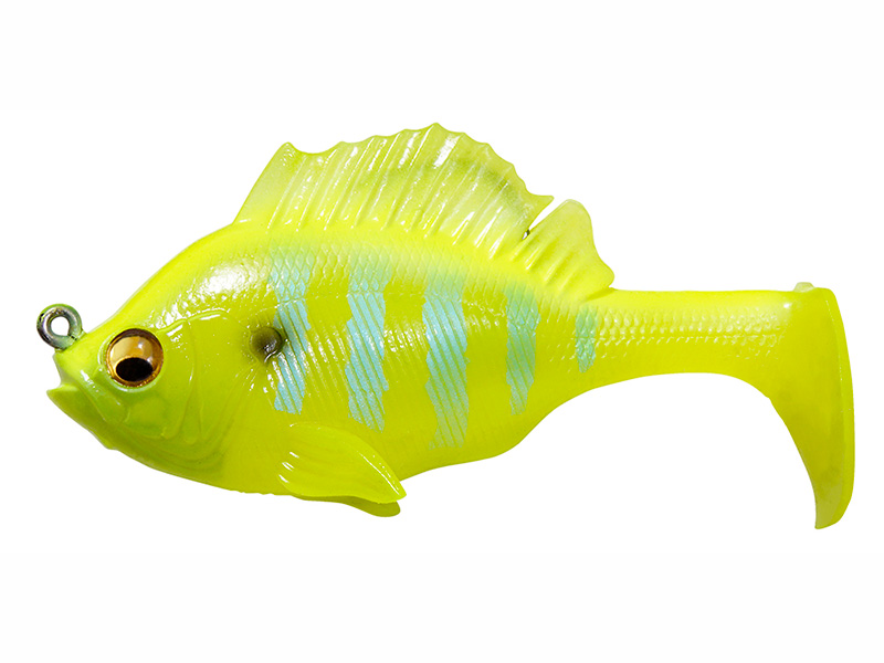 Megabass Sleeper Gill Swimbaits - Ghost Lime Chart Gill