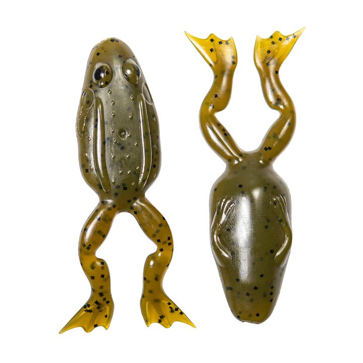 LunkerHunt Frog Finesse - Green Pumpkin