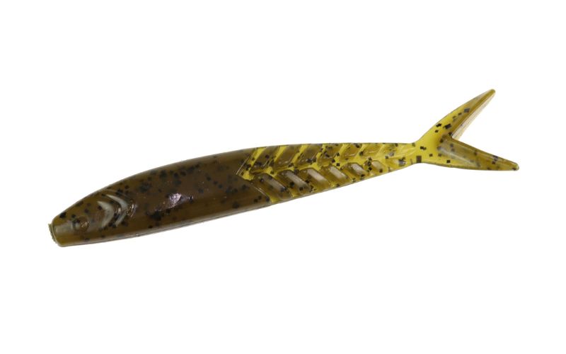 Zoom Shimmer Shad - 025 Green Pumpkin