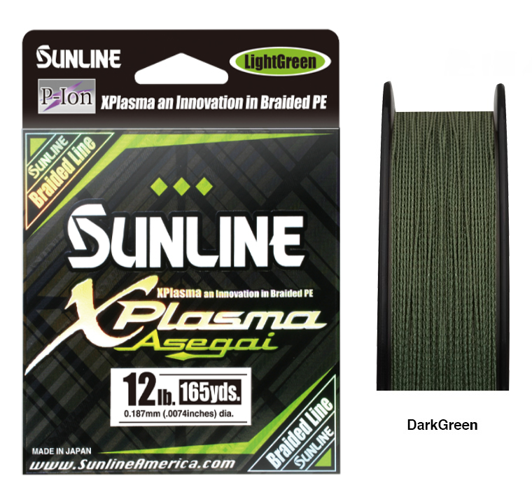 Sunline Xplasma Asegai Dark Green - Grilo Pesca - Loja de Pesca e Competição