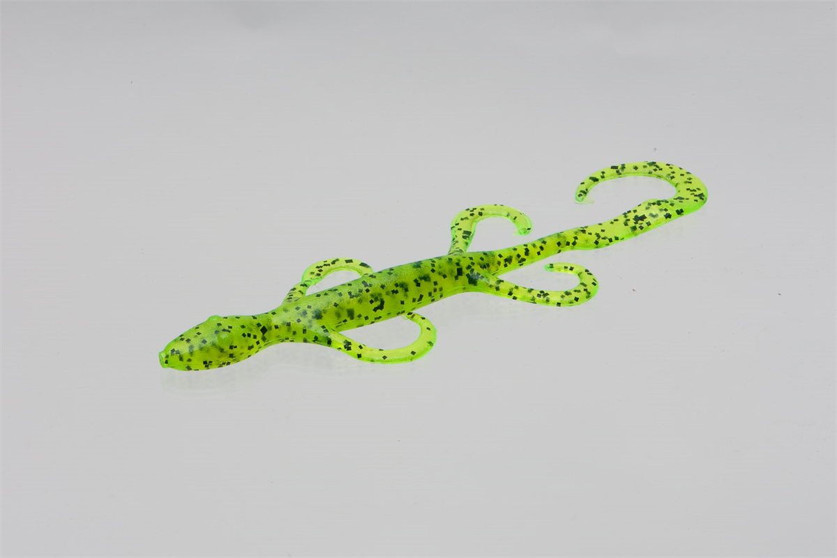 Zoom Mini Lizard 4" 005-009 Chartreuse Pepper