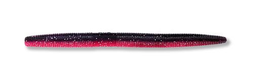 Gary Yamamoto Senko - 922 BLACK/RED W/SILVER