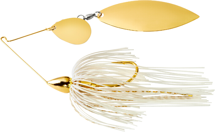 War Eagle Spinnerbait Gold Frame TW - GT01G White Gold