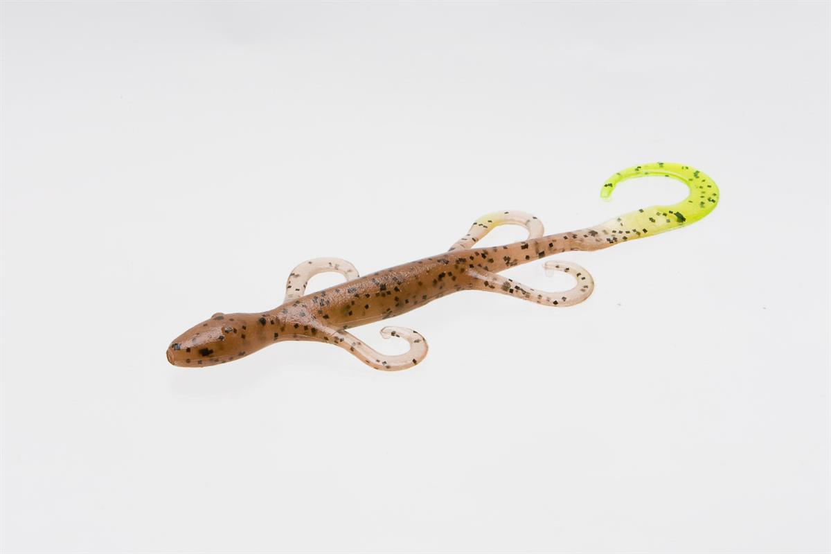 Zoom Lizard 6" 002-015 Pumpkin Chartreuse 