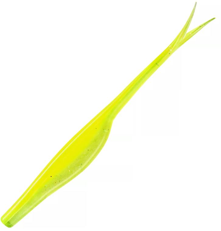 Yum Break´n Shad - 198 Chartreuse Clear Shad