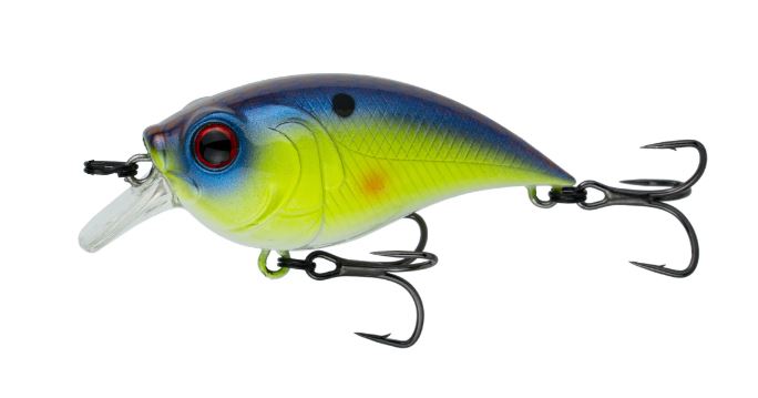 6th Sense Curve Finesse Squarebill - Chartreuse Spank