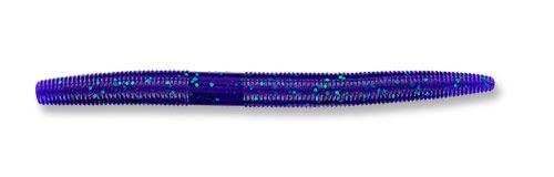 Gary Yamamoto Senko - 213 PURPLE W/EMERALD FLK