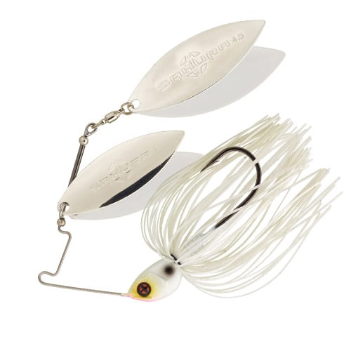 Sakura Cajun Spinnerbaits - JC11 Kicker White