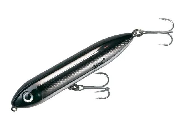 Heddon Super Spook Jr. - Black Shiner