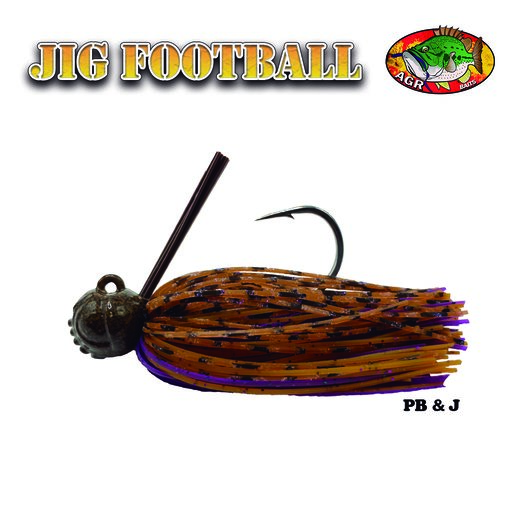 AGR Baits Football Jig - PB & J