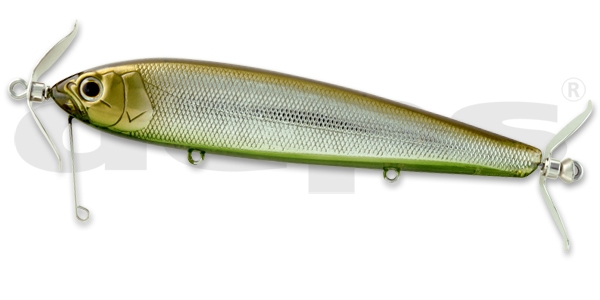 Amostra calling hustler sinking 125mm Glass Belly Shiner 23