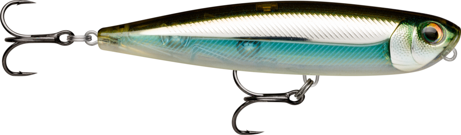 Rapala Precision Xtreme Pencil - MBS Moss Black Shinner