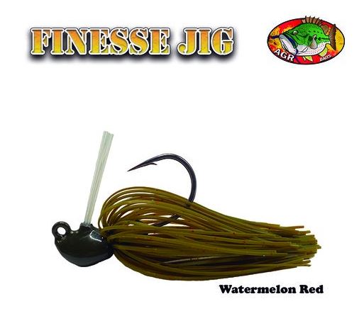 AGR Baits Finesse Jig - Watermelon Red