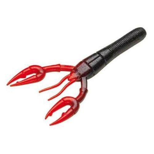 Gary Yamamoto Crawdad 5" 3-10-521 Black/ Red Claw