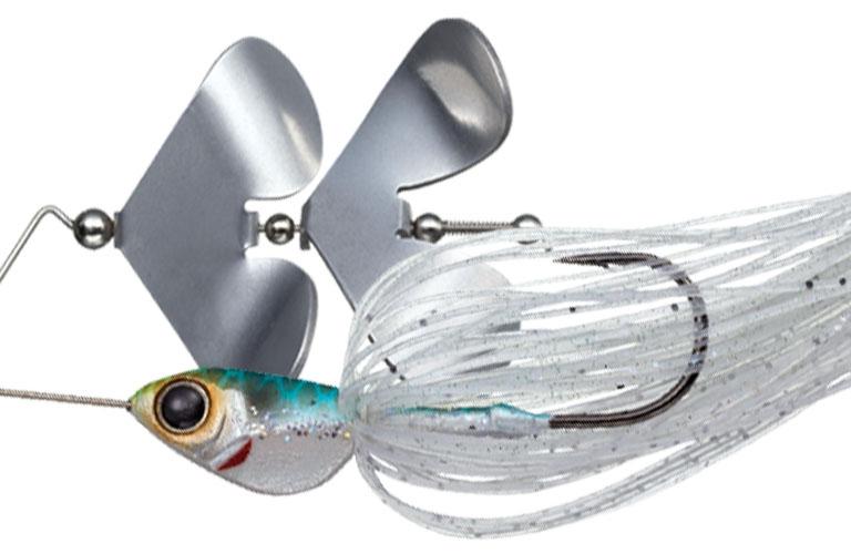 Evergreen Buzzbait Bubble Tornado - 33 Emerald Shiner (F/R: Silver)