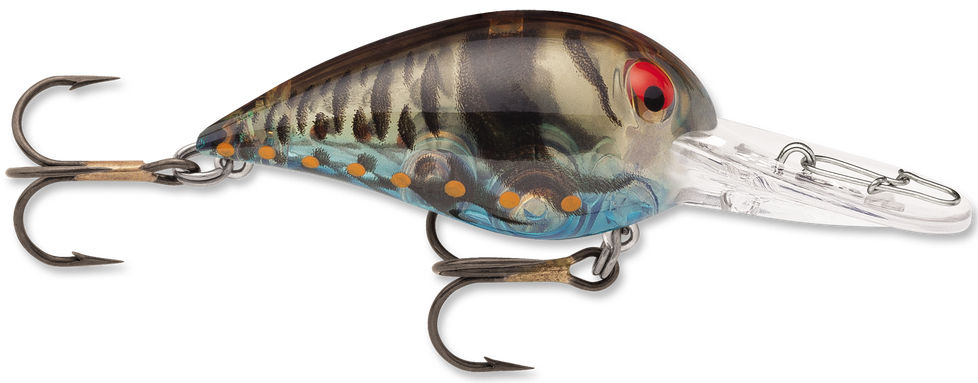 Amostra wiggle wart 05 163 Phantom Green Blue Craw