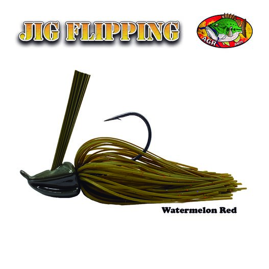 AGR Baits Flipping Jig - Watermelon Red