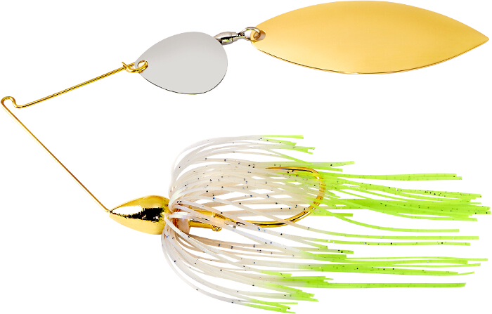 War Eagle Spinnerbait Gold Frame TW - GT50 Hot Blue Herring