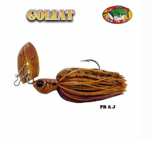 AGR Baits Chatterbait Goliat -  PB & J