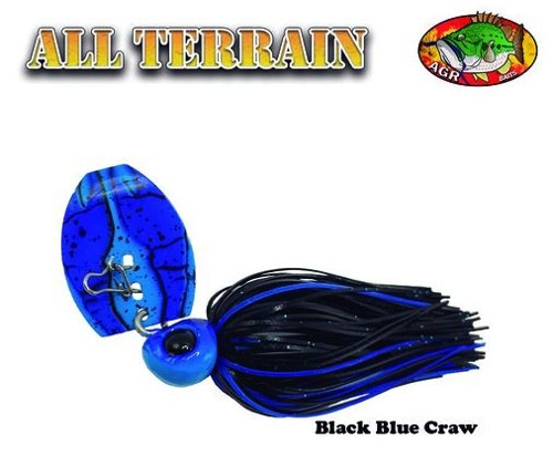 AGR Baits Chatterbait All Terrain - Black Blue Craw